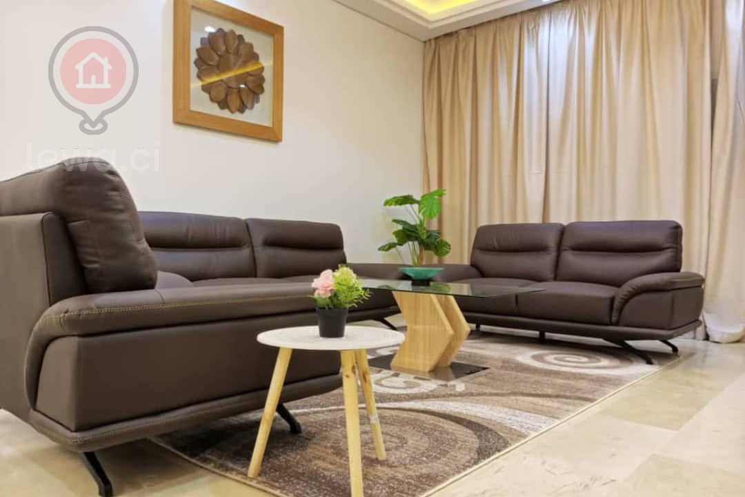 Appartement meublé 2 chambre salon