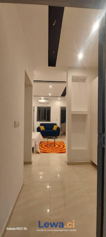 Angré 7eme tranche appartement meublé disponible