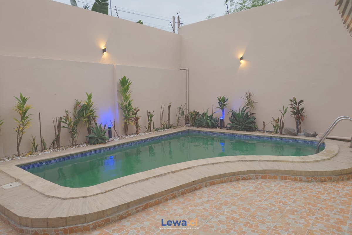 Appartement meublé Avec piscines privées