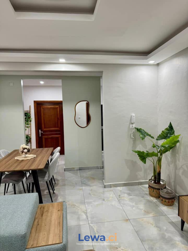 Appartement Meublé 2 Pièces – Haut Standing